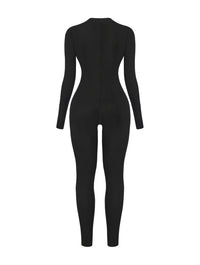 Snatched Rib Jumpsuit