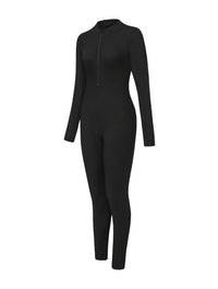 Snatched Rib Jumpsuit