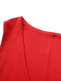 V-Neck Ruched Top