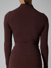 Cotton Classic High Neck Longsleeve