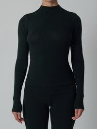 Cotton Classic High Neck Longsleeve