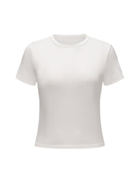 Short Sleeve Crew Neck Top