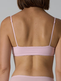 The Smooth Picot Ruched Bralette