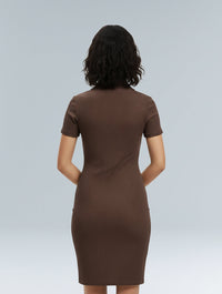 Ribbed Bodycon Mini Dress
