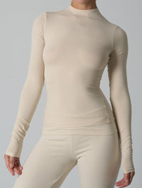Cotton Classic High Neck Longsleeve