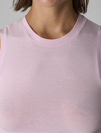 Cotton High Neck Top