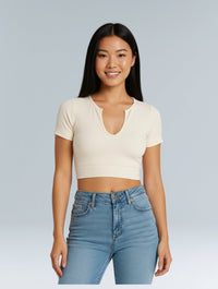 Shape me up Crop T-shirt