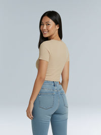 Shape me up Crop T-shirt