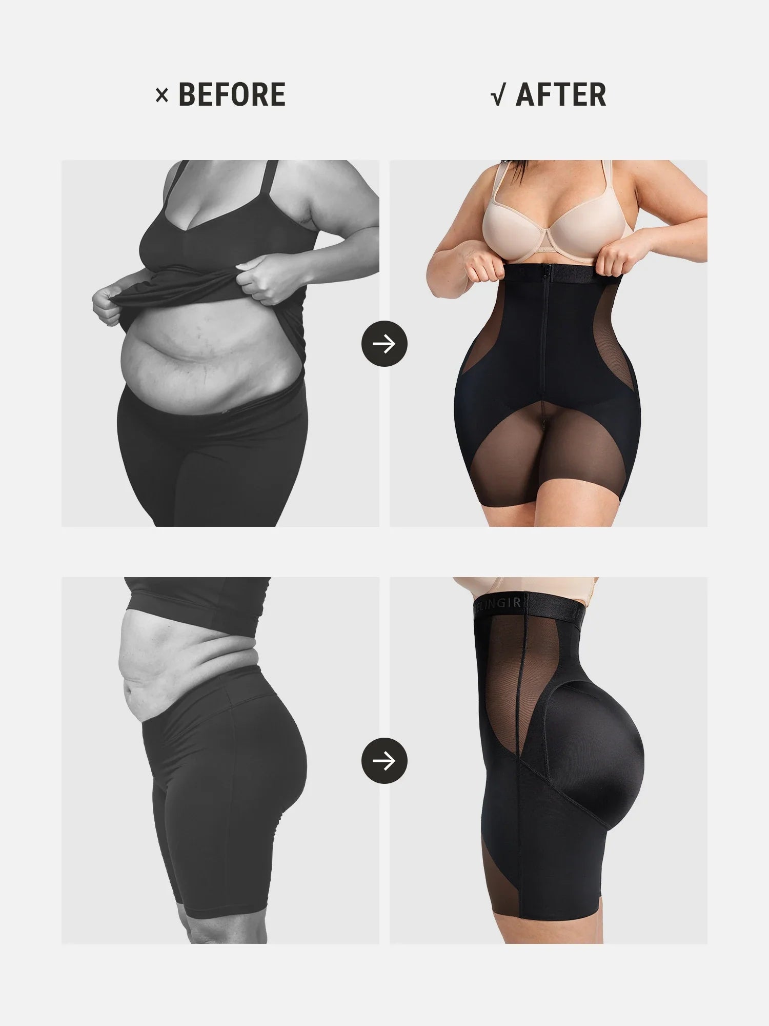 Tummy Control Butt Lift Shaper Shorts