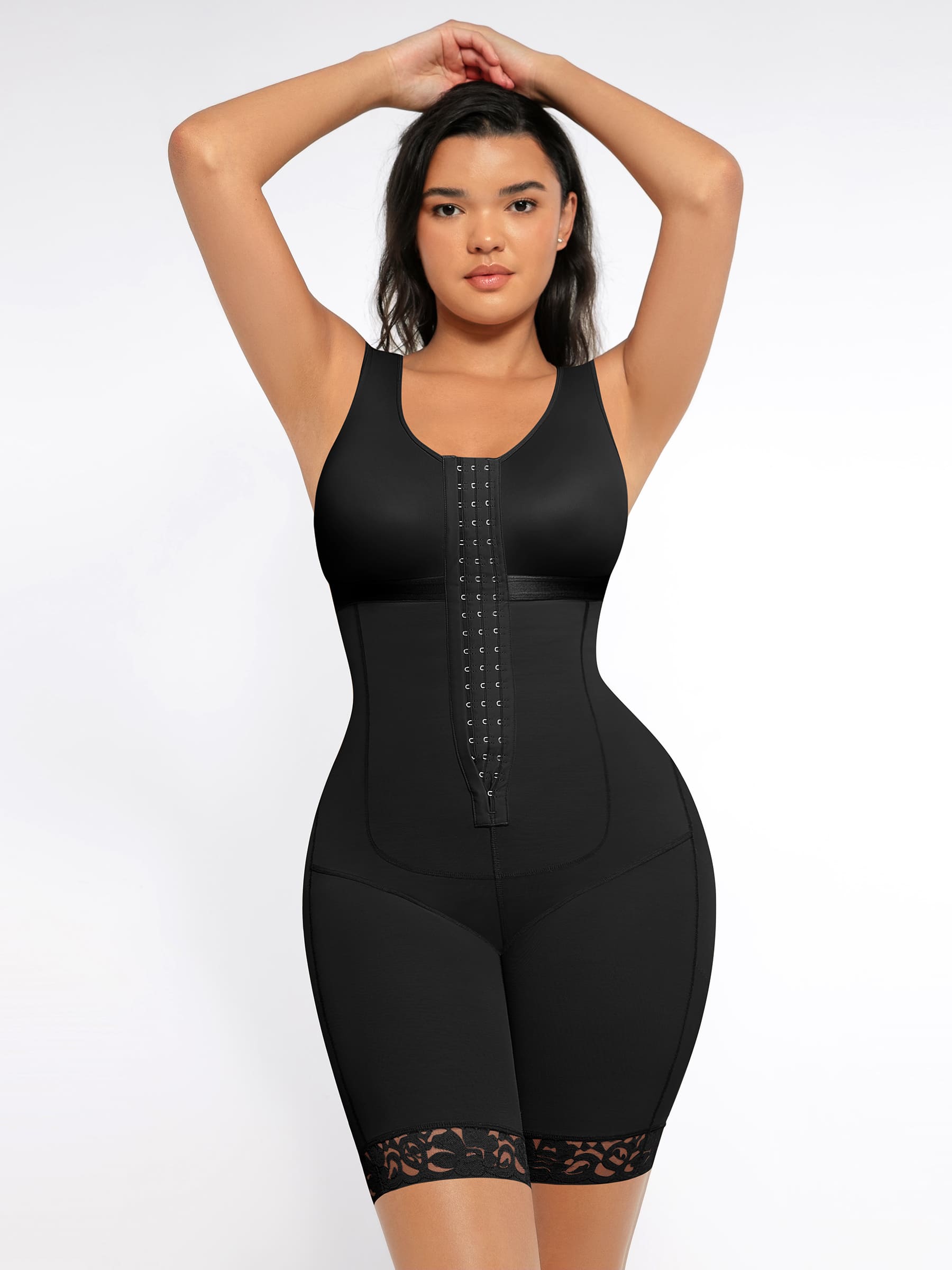 Open Bust Tummy Control Butt Lift Bodysuit