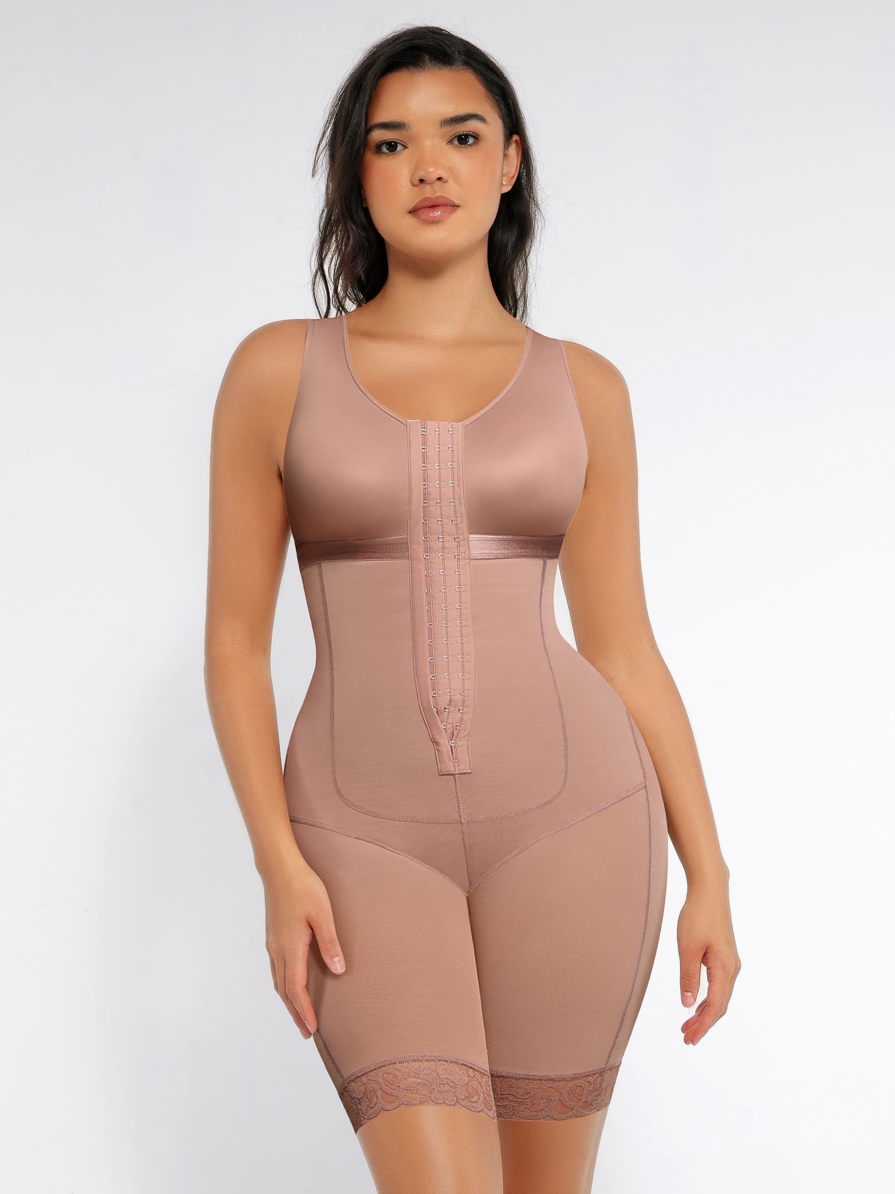 Open Bust Tummy Control Butt Lift Bodysuit