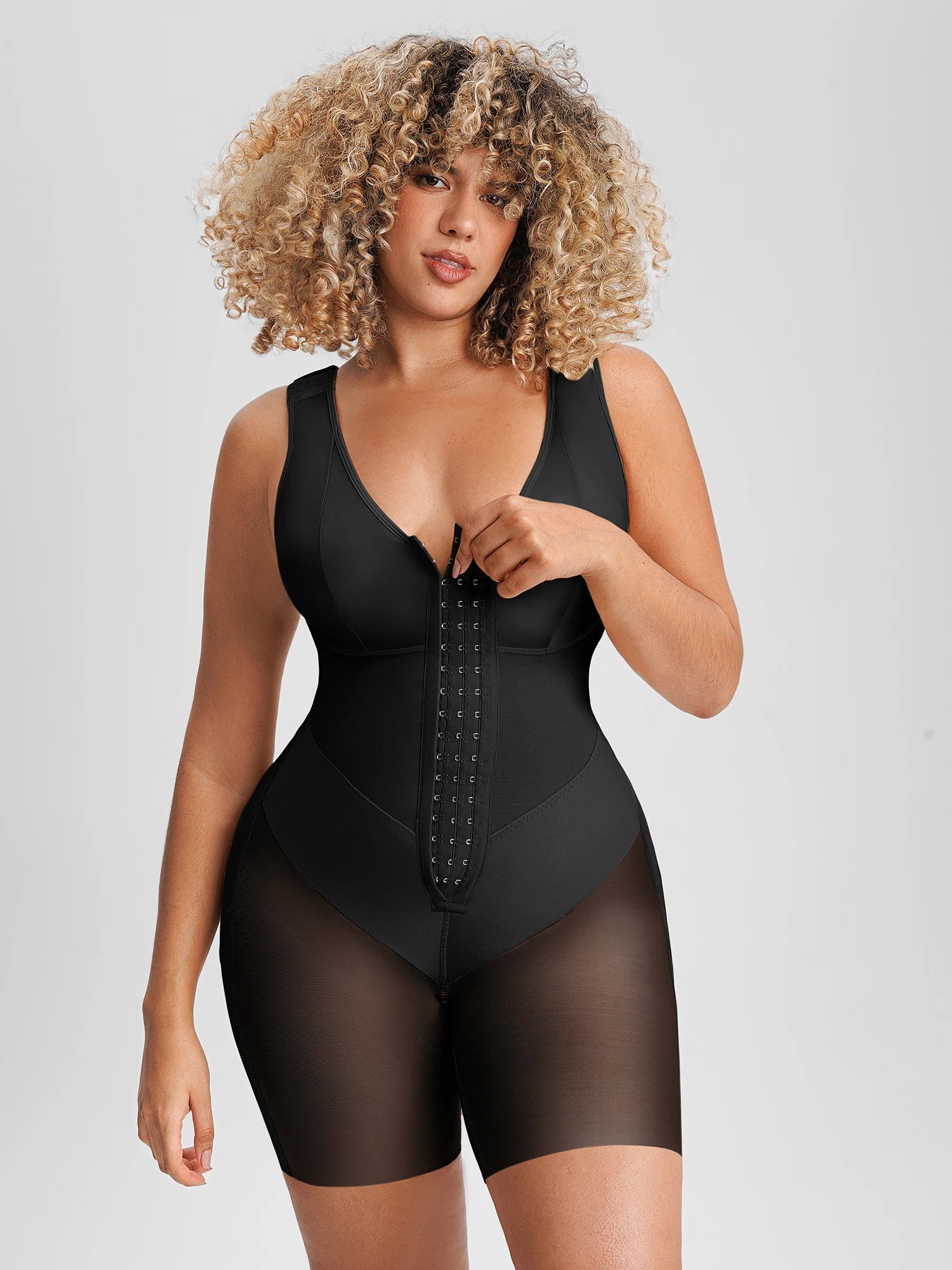 Feelingirl FeelVibe™ V-Band Waist Snatching Contour Bodysuit