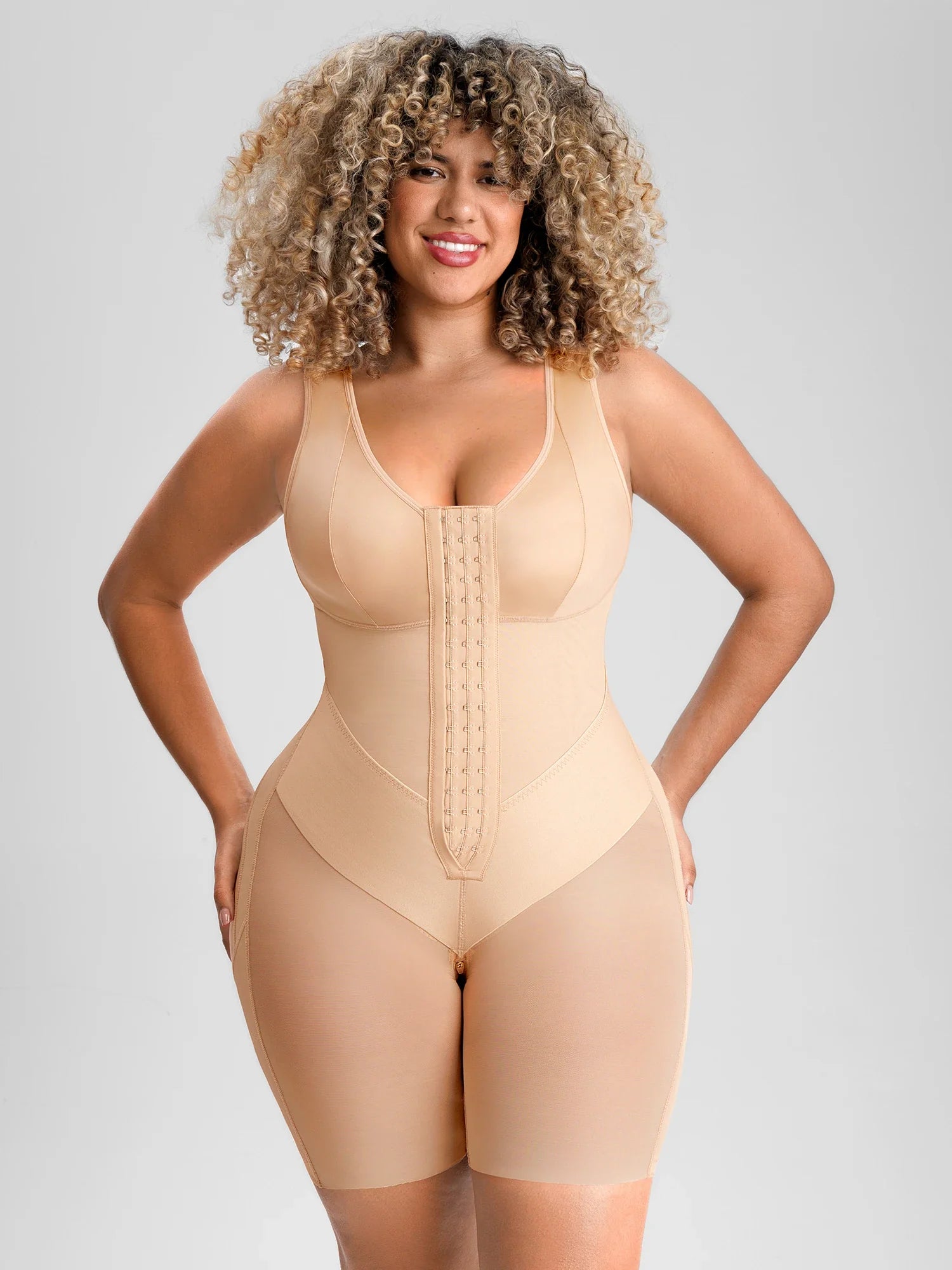 Feelingirl FeelVibe™ V-Band Waist Snatching Contour Bodysuit
