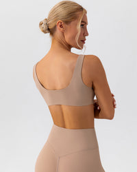 Jessa Sports Bra - Almond