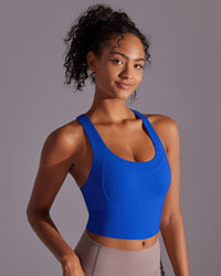 Lumi Crop Top - Blue