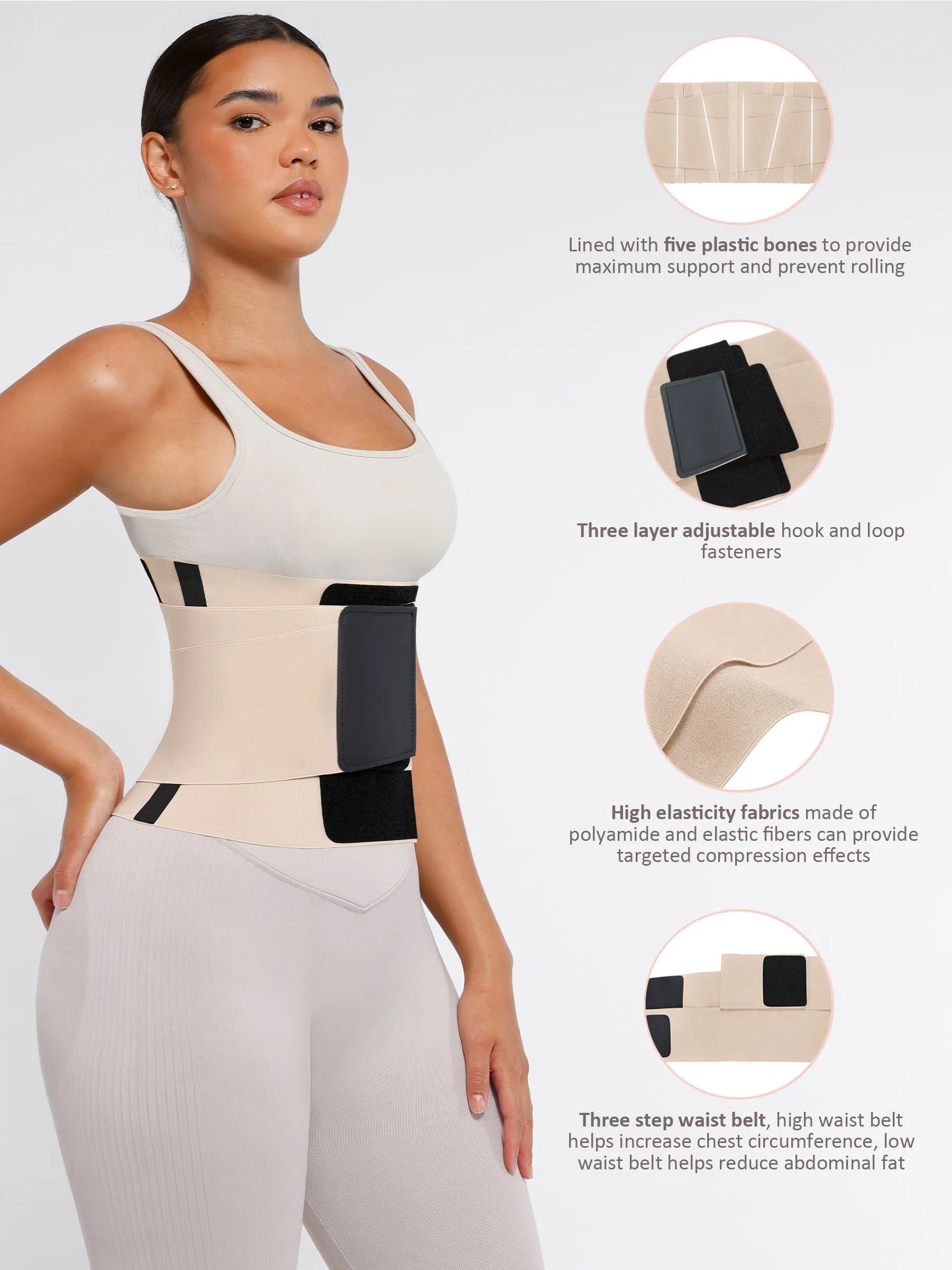 Triple Wrap Tummy Control Belt
