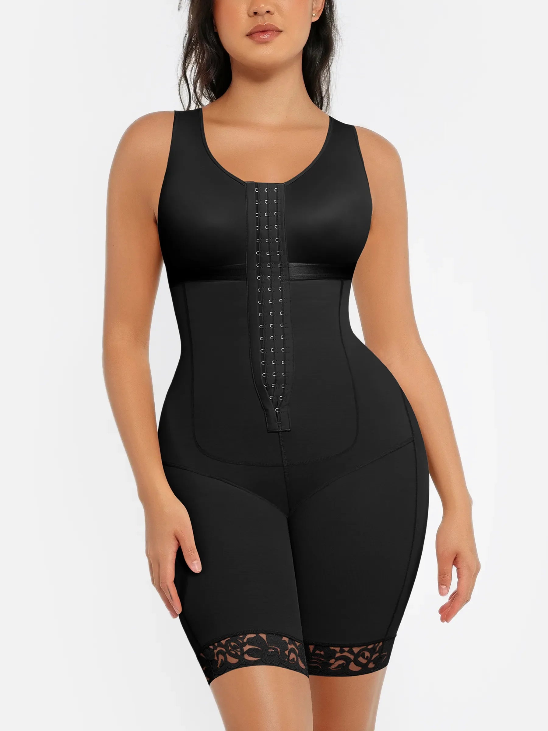 Open Bust Tummy Control Butt Lift Bodysuit