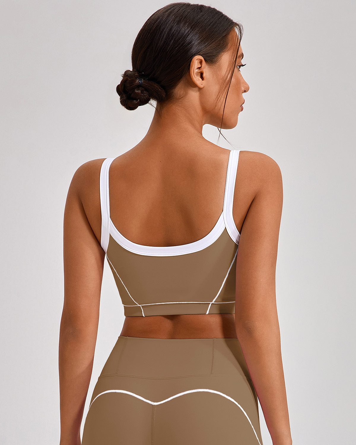 Ruby Sports Bra - Brown