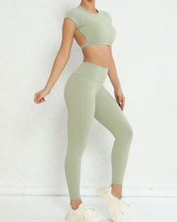 Siena Crop Top - Green