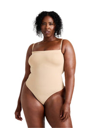 Strapless Thong Bodysuit