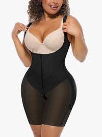 Feelingirl Full-Coverage Chest Faja Tummy Control Butt Lift Bodysuit