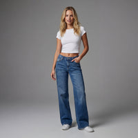 Everyday Wide-Leg Baggy Jeans