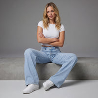 Everyday Wide-Leg Baggy Jeans